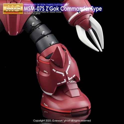 G-Rework CD-M66 Premium Decal for MG Z'Gok Commander Type - Image 16