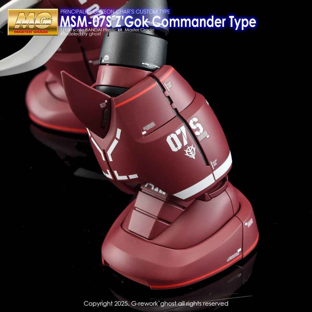 G-Rework CD-M66 Premium Decal for MG Z'Gok Commander Type - Image 23