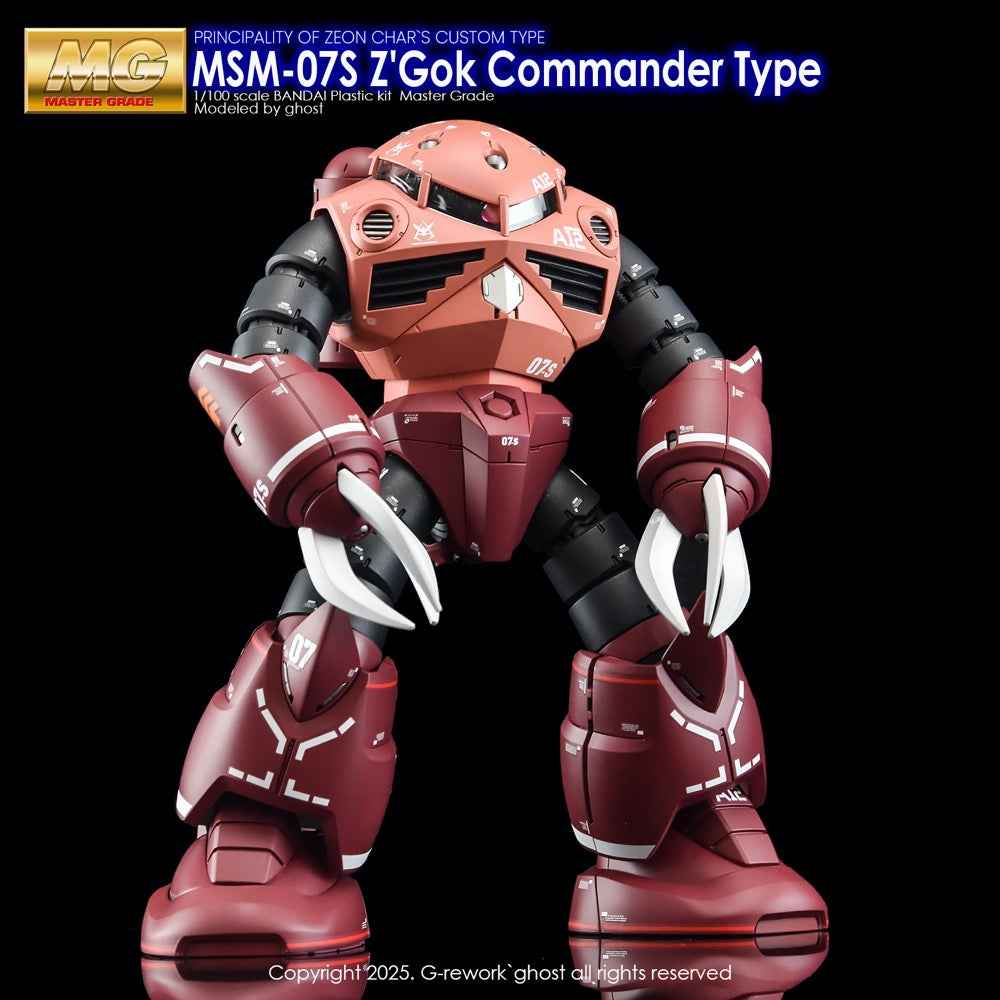 G-Rework CD-M66 Premium Decal for MG Z'Gok Commander Type - Image 31