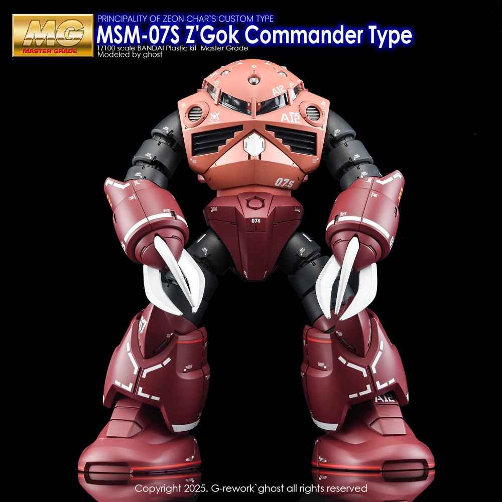 G-Rework CD-M66 Premium Decal for MG Z'Gok Commander Type - Image 33
