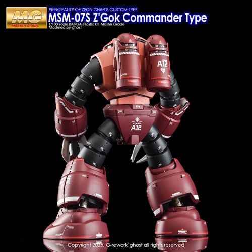 G-Rework CD-M66 Premium Decal for MG Z'Gok Commander Type - Image 9