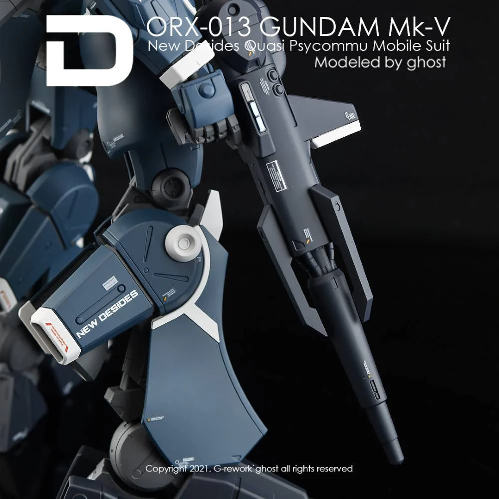 G-Rework CD-ML-MK5 Premium Decal for MG Gundam Mk-V - Image 5
