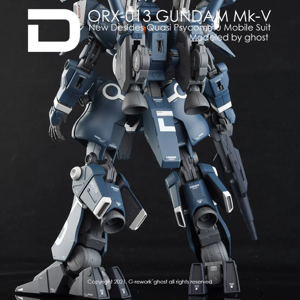 G-Rework CD-ML-MK5 Premium Decal for MG Gundam Mk-V - Image 7