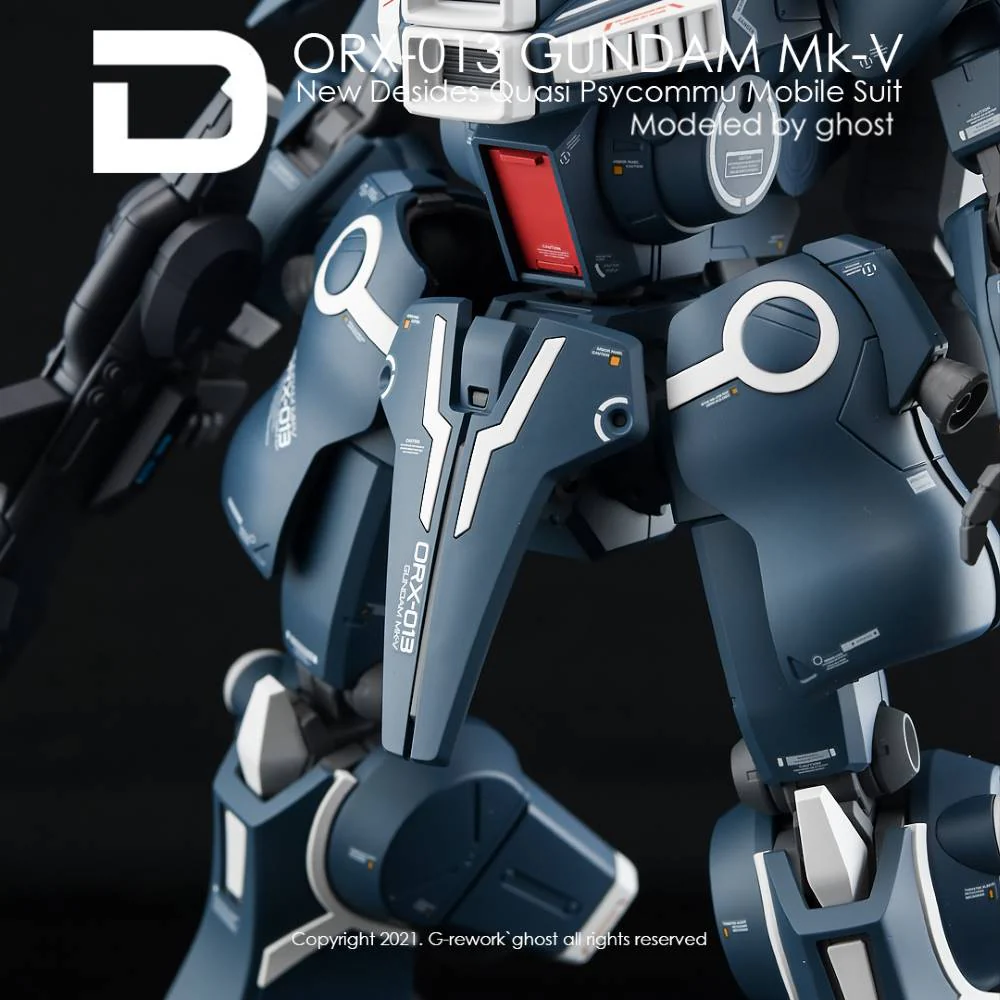 G-Rework CD-ML-MK5 Premium Decal for MG Gundam Mk-V - Image 9