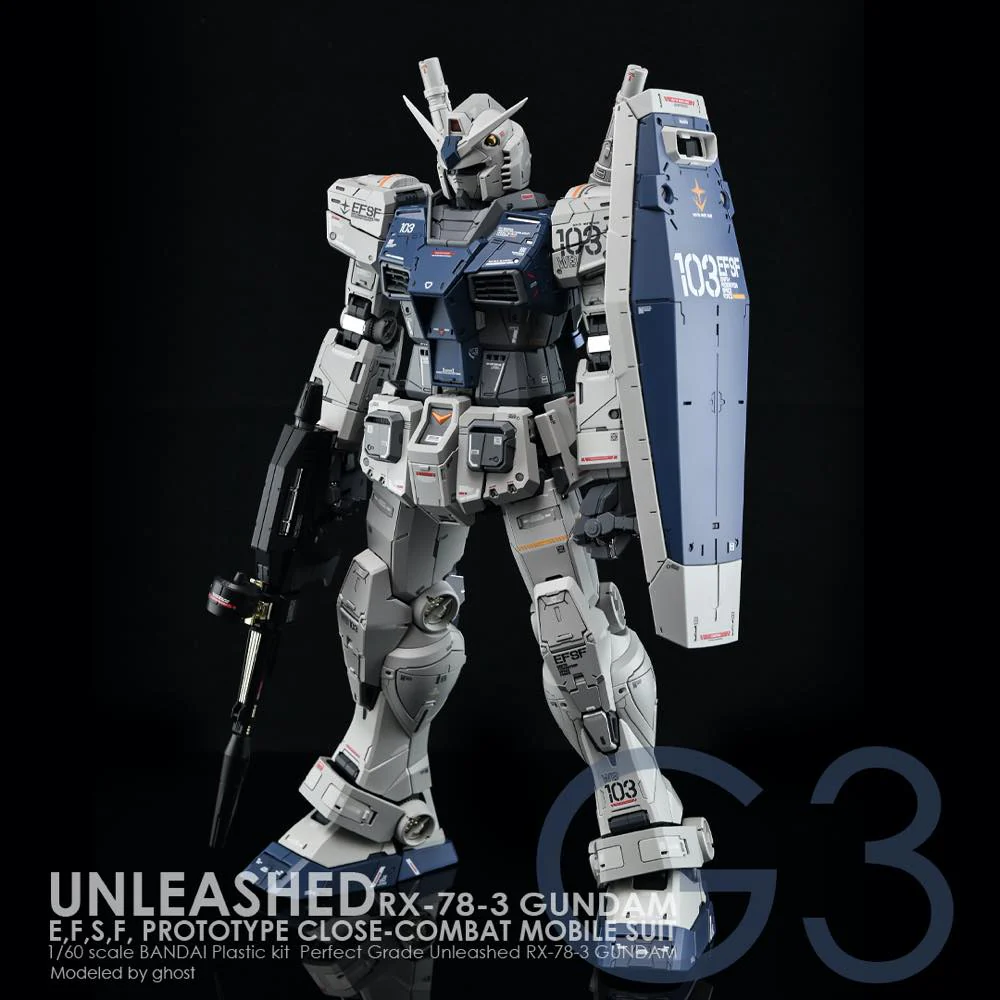 G-Rework CD-P19-G3 Premium Decal for PG Unleashed Rx-78-2 Gundam G3 Ver - Image 5