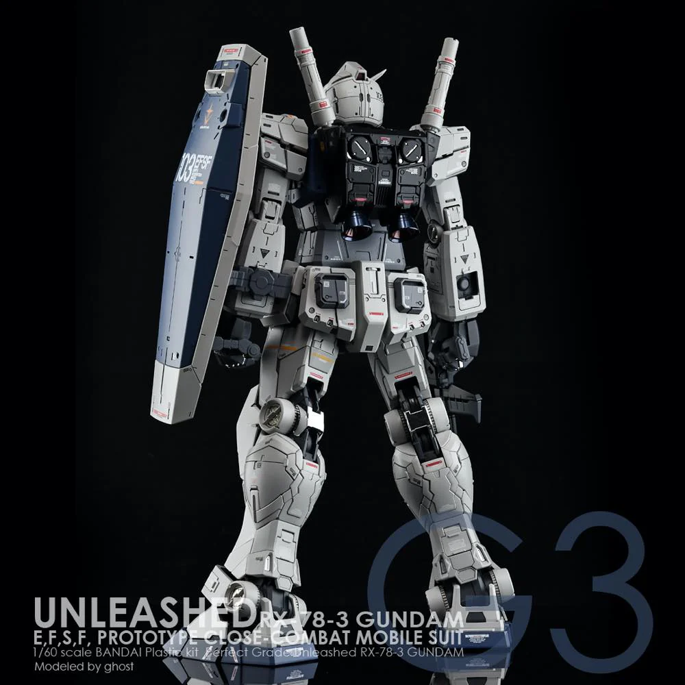 G-Rework CD-P19-G3 Premium Decal for PG Unleashed Rx-78-2 Gundam G3 Ver - Image 6