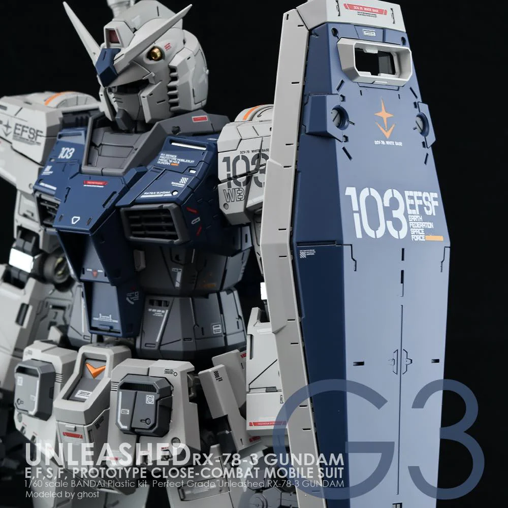 G-Rework CD-P19-G3 Premium Decal for PG Unleashed Rx-78-2 Gundam G3 Ver - Image 8