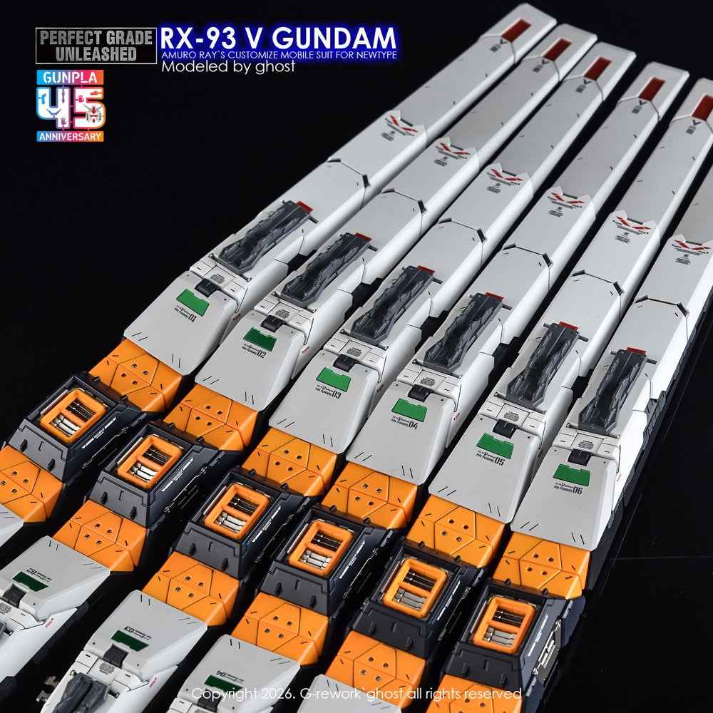 G-Rework CD-P20 Premium Decal for PG Unleashed Nu Gundam - Image 31