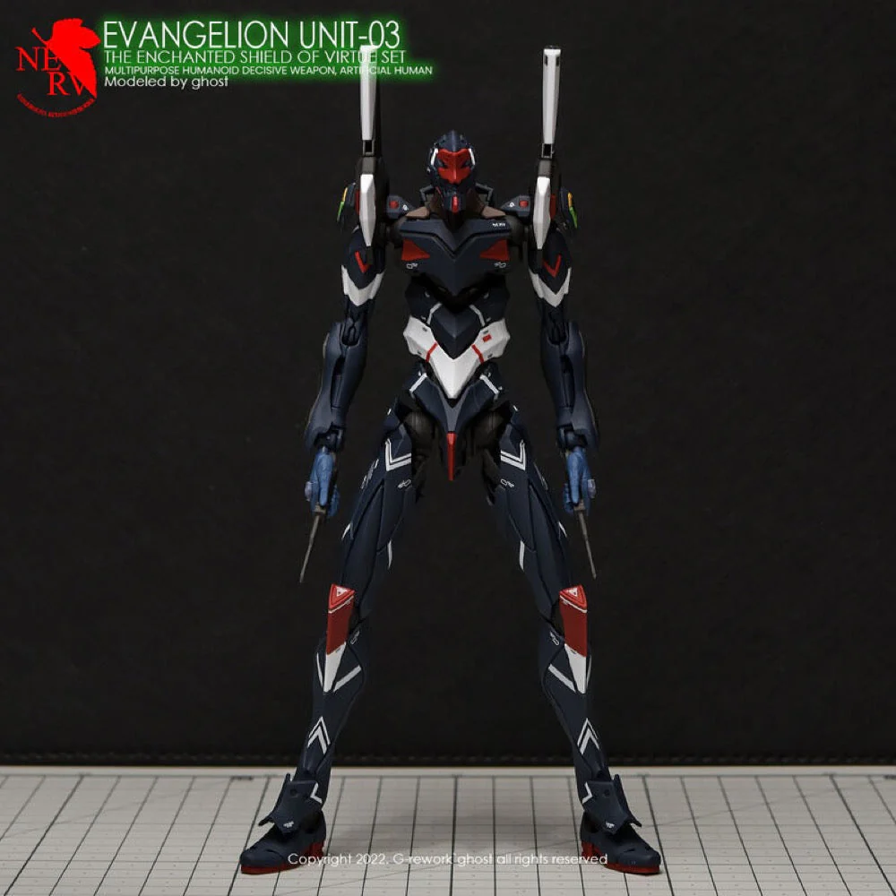 G-Rework CD-RG-E3 Premium Decal for RG Evangelion 03 Shild Set - Image 6