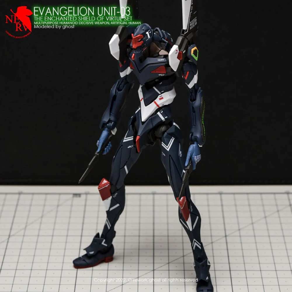 G-Rework CD-RG-E3 Premium Decal for RG Evangelion 03 Shild Set - Image 7