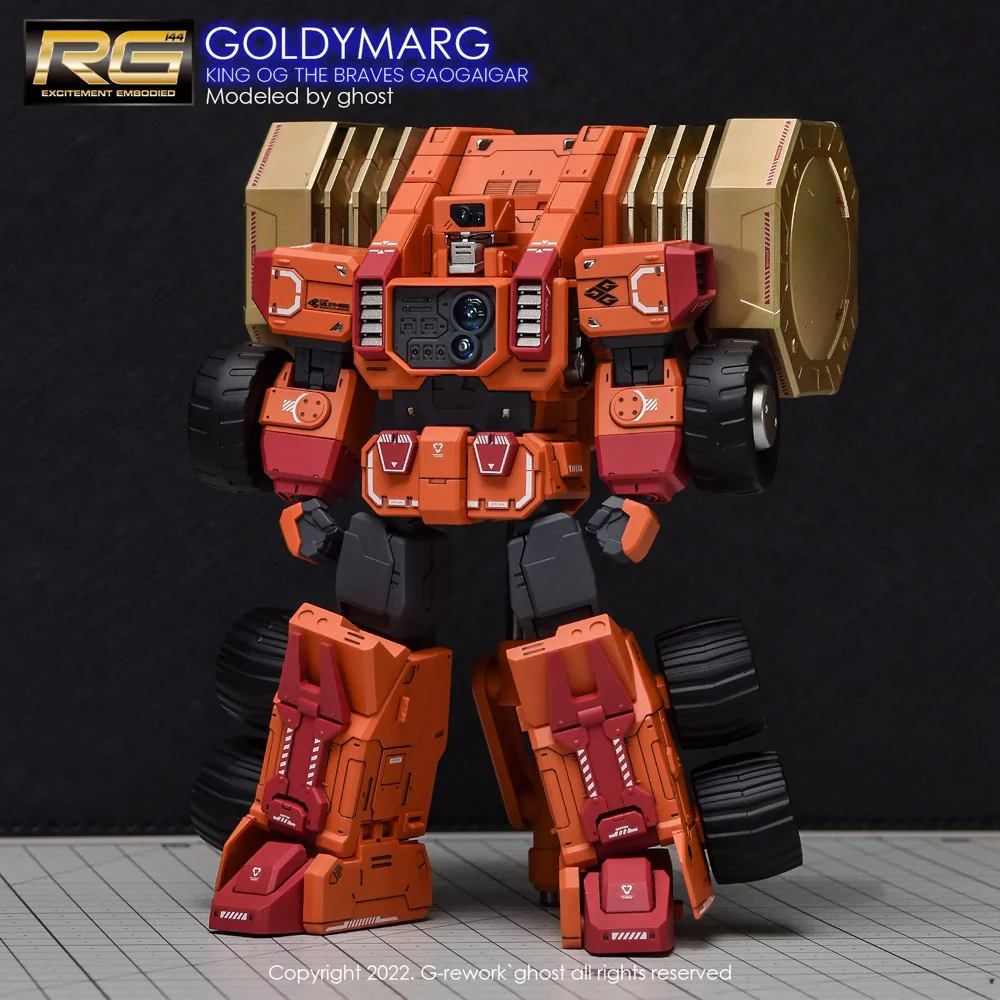 G-Rework CD-RG-G02 Premium Decal for RG Goldymarg - Image 4