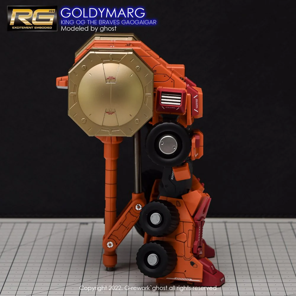 G-Rework CD-RG-G02 Premium Decal for RG Goldymarg - Image 6
