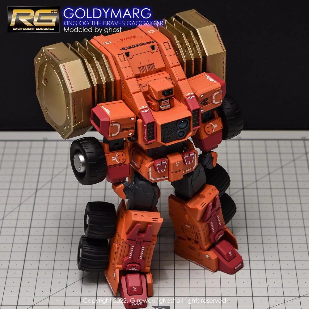 G-Rework CD-RG-G02 Premium Decal for RG Goldymarg - Image 7