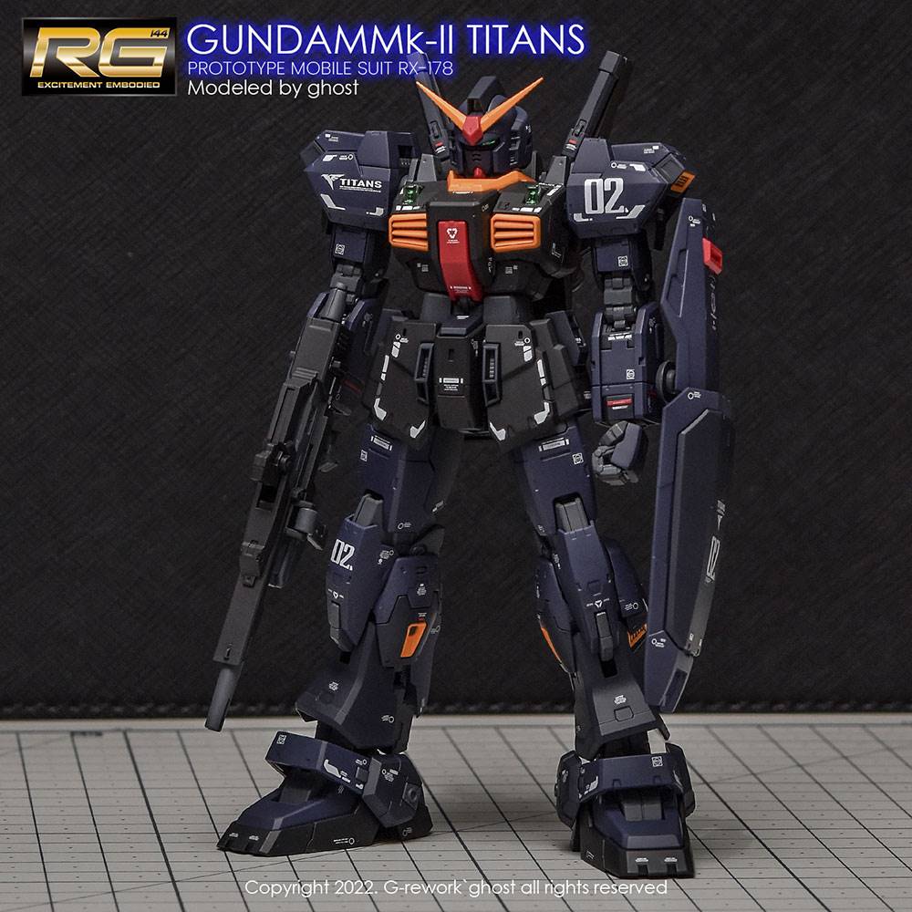 G-Rework CD-RG07 Premium Decal for RG Rx-178 Mk-II Gundam Titans - Image 4