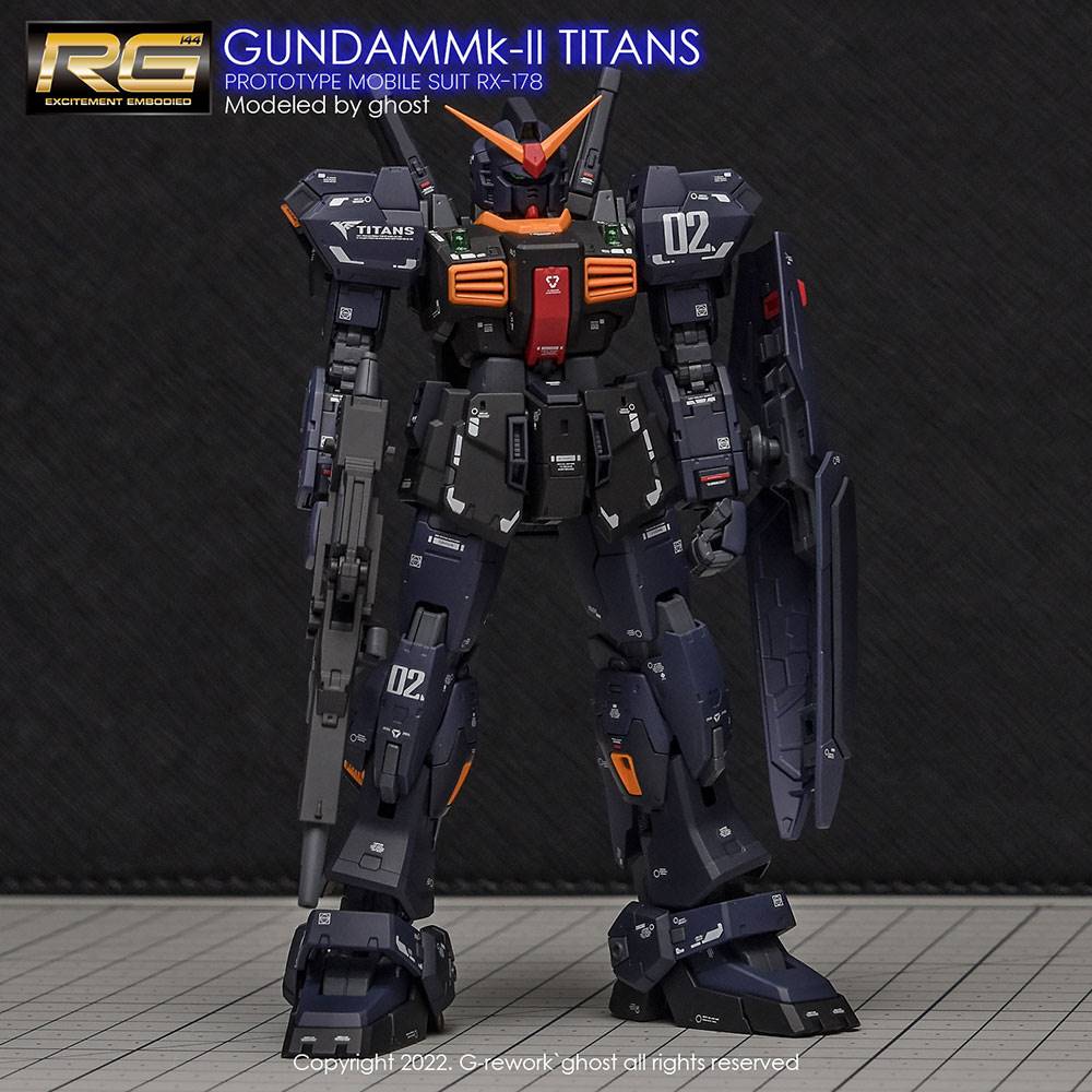 G-Rework CD-RG07 Premium Decal for RG Rx-178 Mk-II Gundam Titans - Image 5