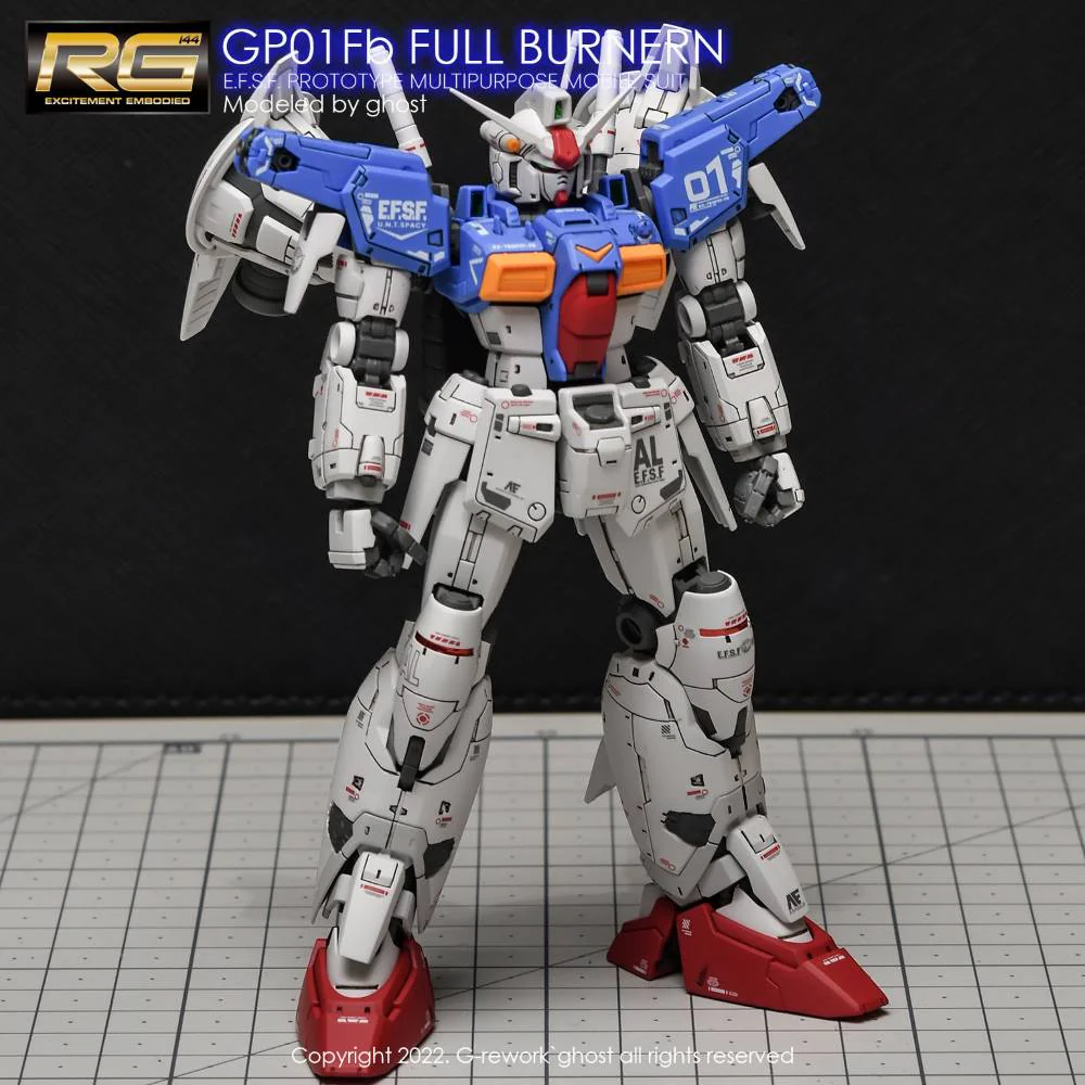 G-Rework CD-RG13 Premium Decal for RG Gundam Gp01Fb Full Burnern - Image 4