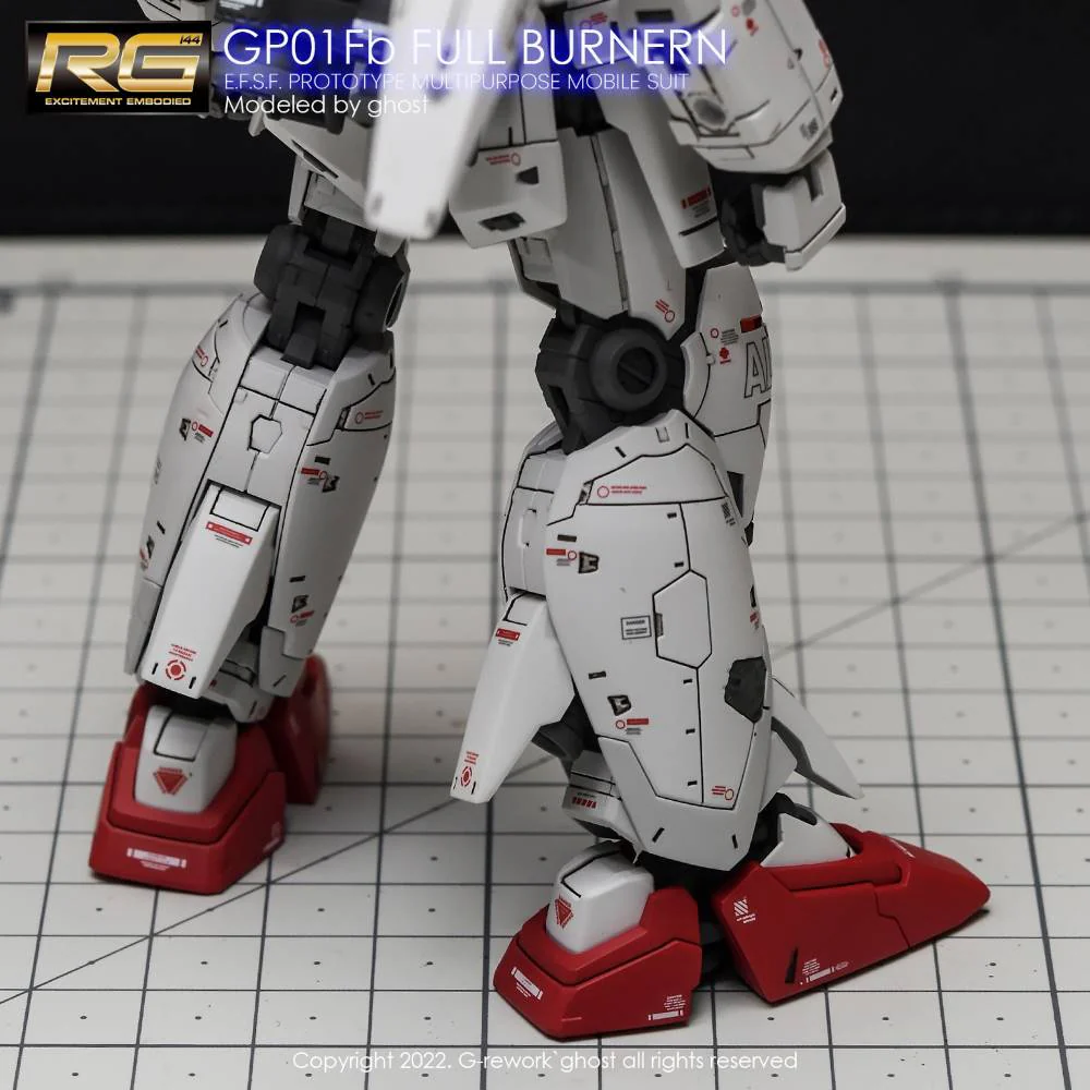 G-Rework CD-RG13 Premium Decal for RG Gundam Gp01Fb Full Burnern - Image 7