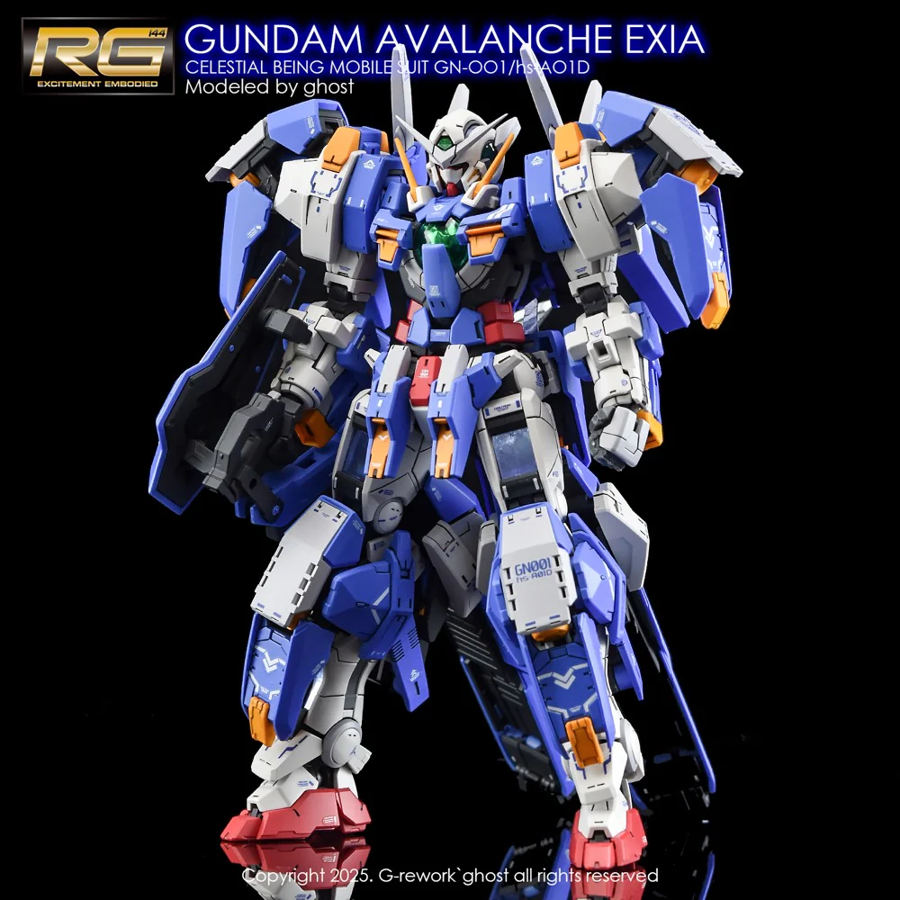 G-Rework CD-RG15-AE Premium Decal for RG Avalanche Exia - Image 3