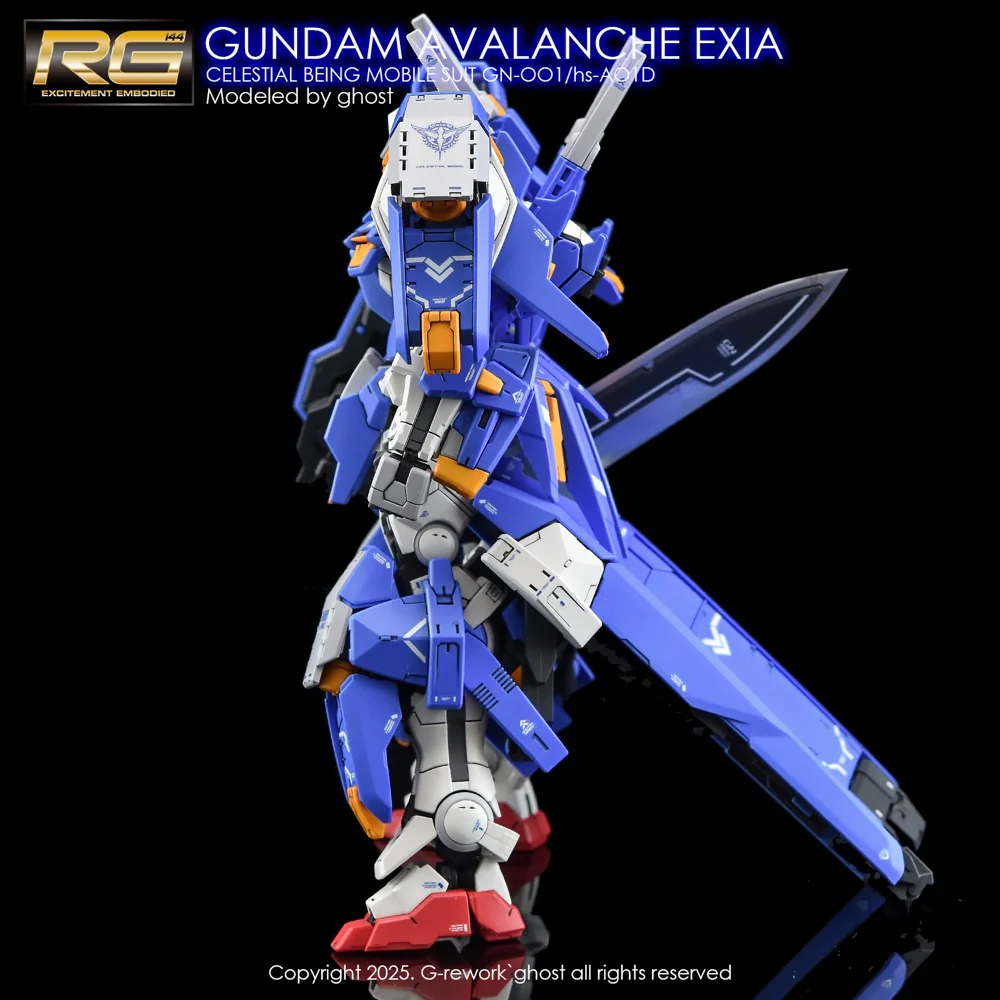 G-Rework CD-RG15-AE Premium Decal for RG Avalanche Exia - Image 5