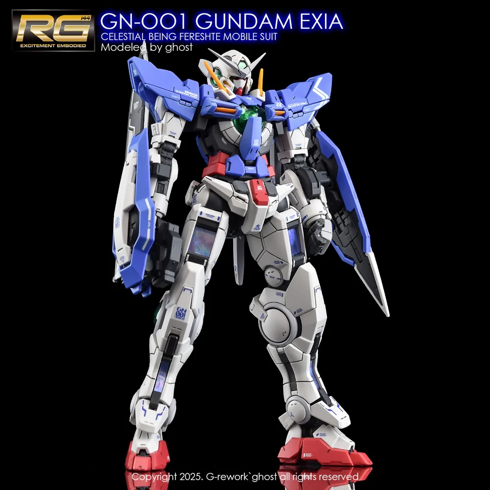 G-Rework CD-RG15 Premium Decal for RG Gundam Exia - Image 3