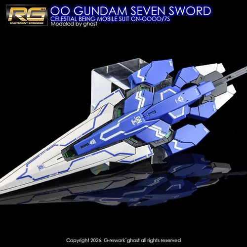 G-Rework CD-RG18-7S Premium Decal for RG OO Seven Sword - Image 12