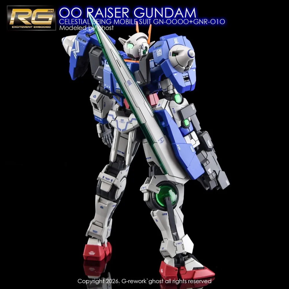G-Rework CD-RG18 Premium Decal for RG OO Raiser - Image 8