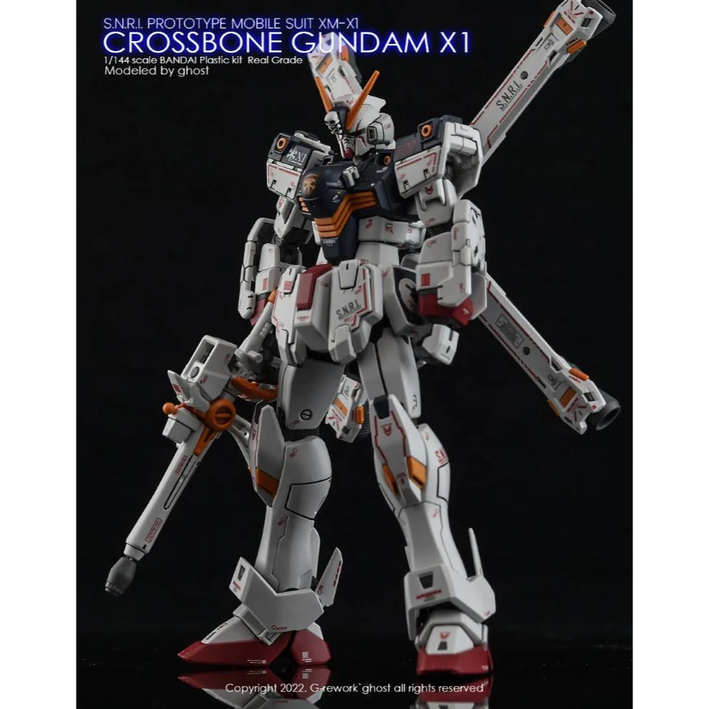 G-Rework CD-RG31 Premium Decal for RG Crossbone Gundam X1 - Image 8