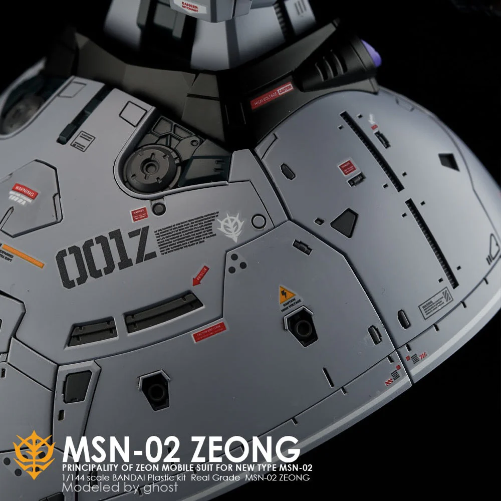 G-Rework CD-RG34 Premium Decal for RG Zeong - Image 10