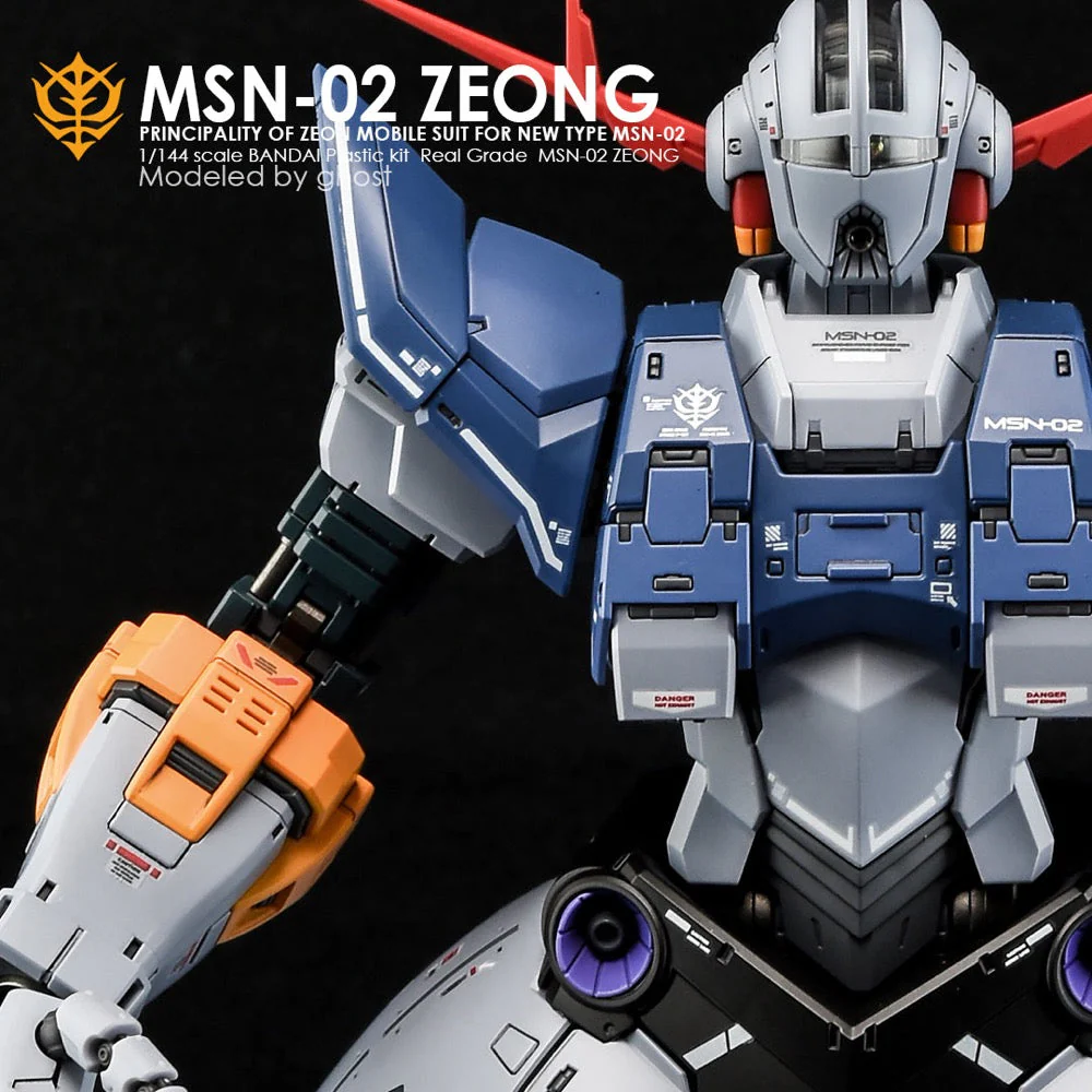 G-Rework CD-RG34 Premium Decal for RG Zeong - Image 3