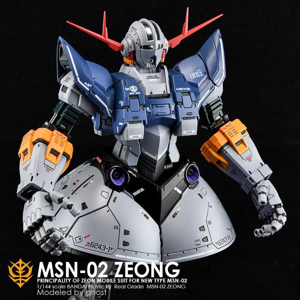 G-Rework CD-RG34 Premium Decal for RG Zeong - Image 4