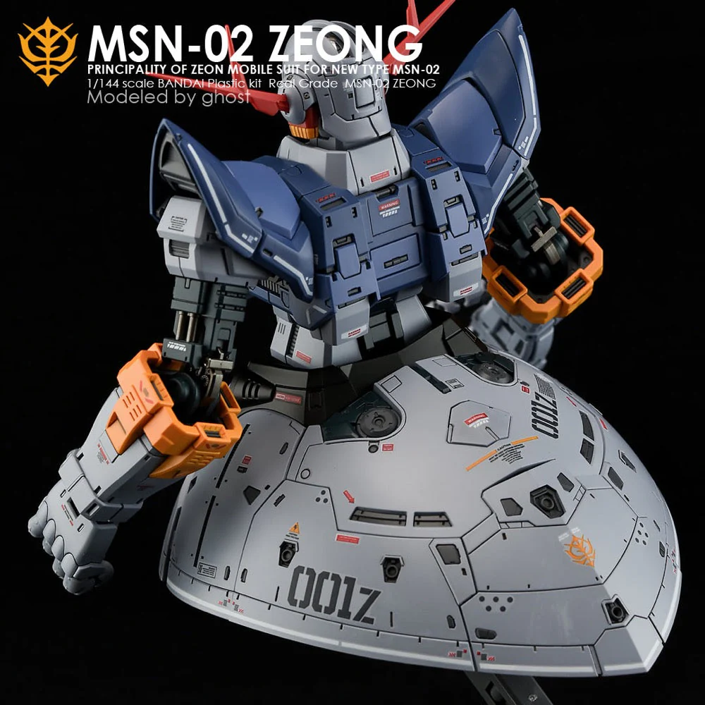 G-Rework CD-RG34 Premium Decal for RG Zeong - Image 6