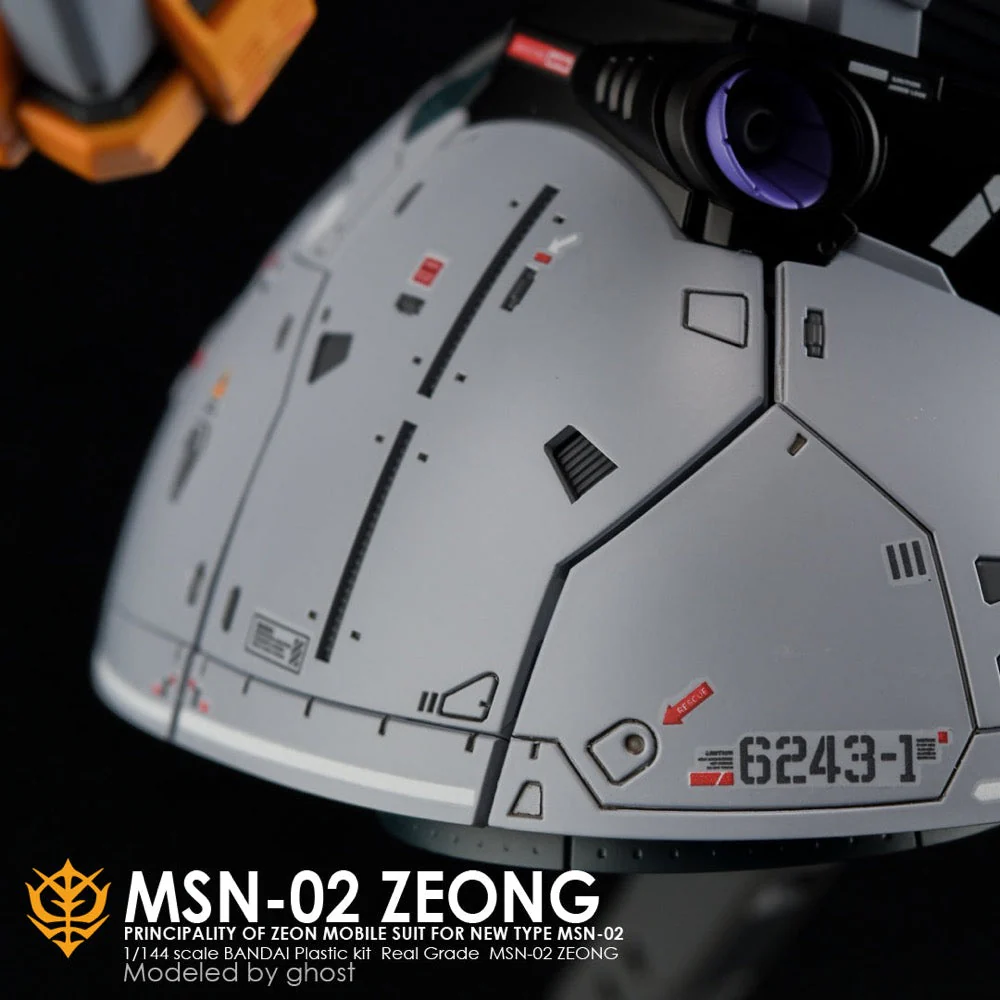 G-Rework CD-RG34 Premium Decal for RG Zeong - Image 9