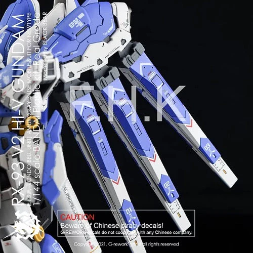 G-Rework CD-RG36 Premium Decal for RG Hi-V Gundam - Image 7