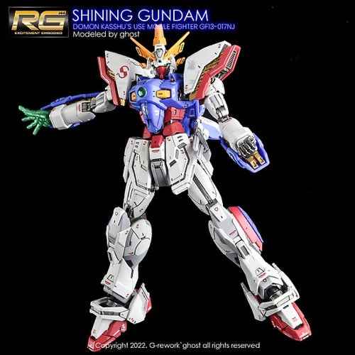 G-Rework CD-RG42 Premium Decal for RG Shining Gundam - Image 7