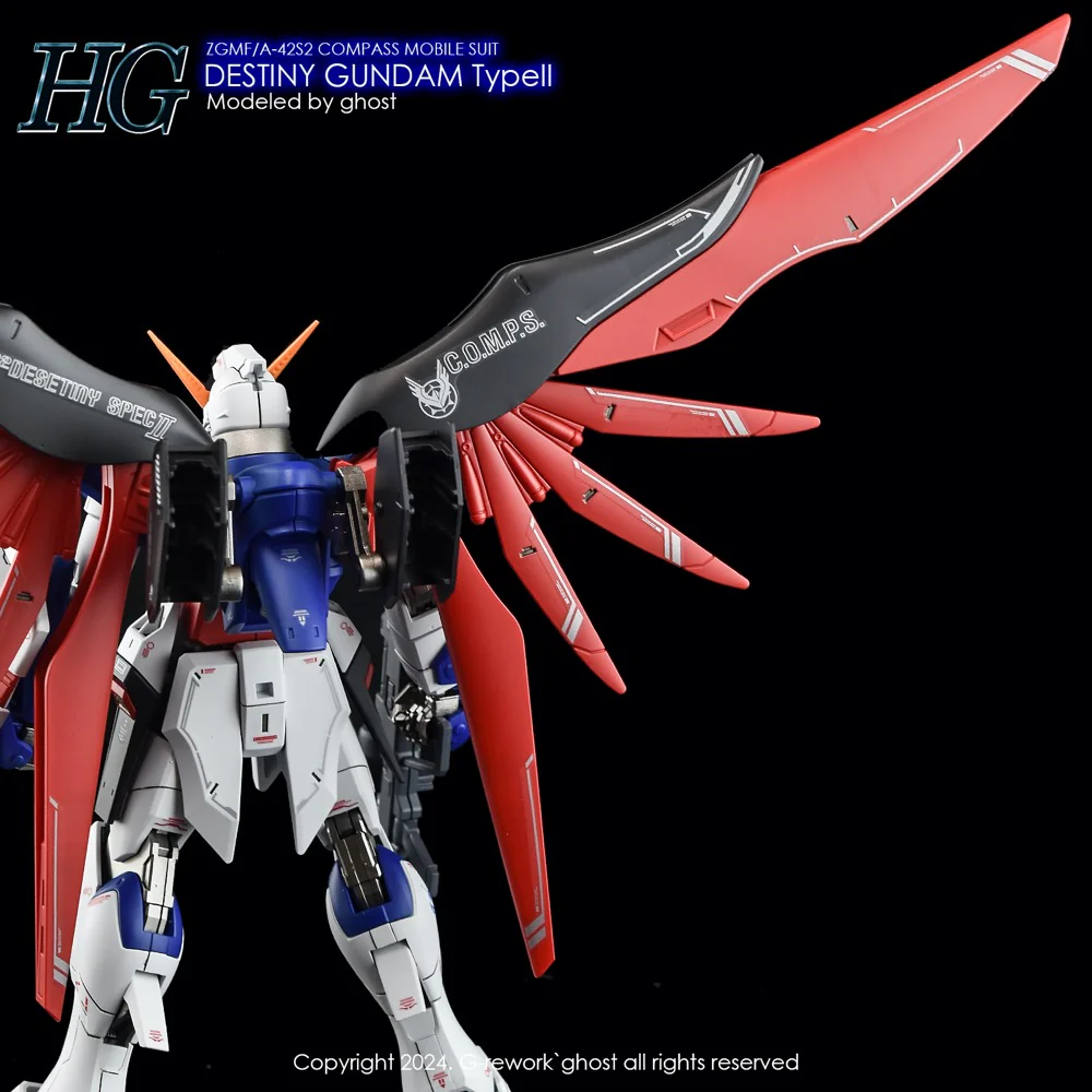 G-Rework CD-H224 Premium Decal for HG Destiny Spec 2 - Image 17