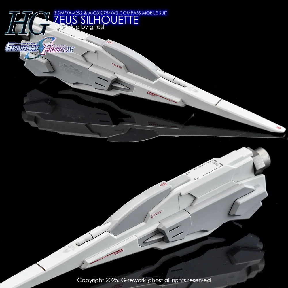 G-Rework CD-H258 Premium Decal for HG Zeus Silhouette - Image 11