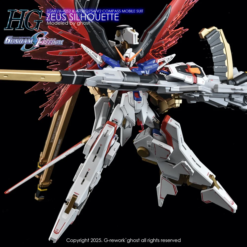G-Rework CD-H258 Premium Decal for HG Zeus Silhouette - Image 22