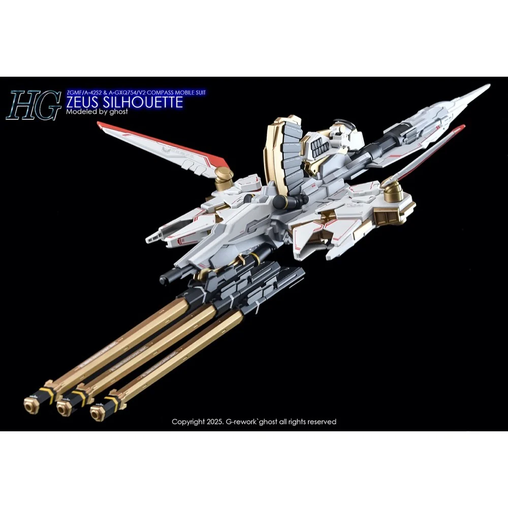 G-Rework CD-H258 Premium Decal for HG Zeus Silhouette - Image 8