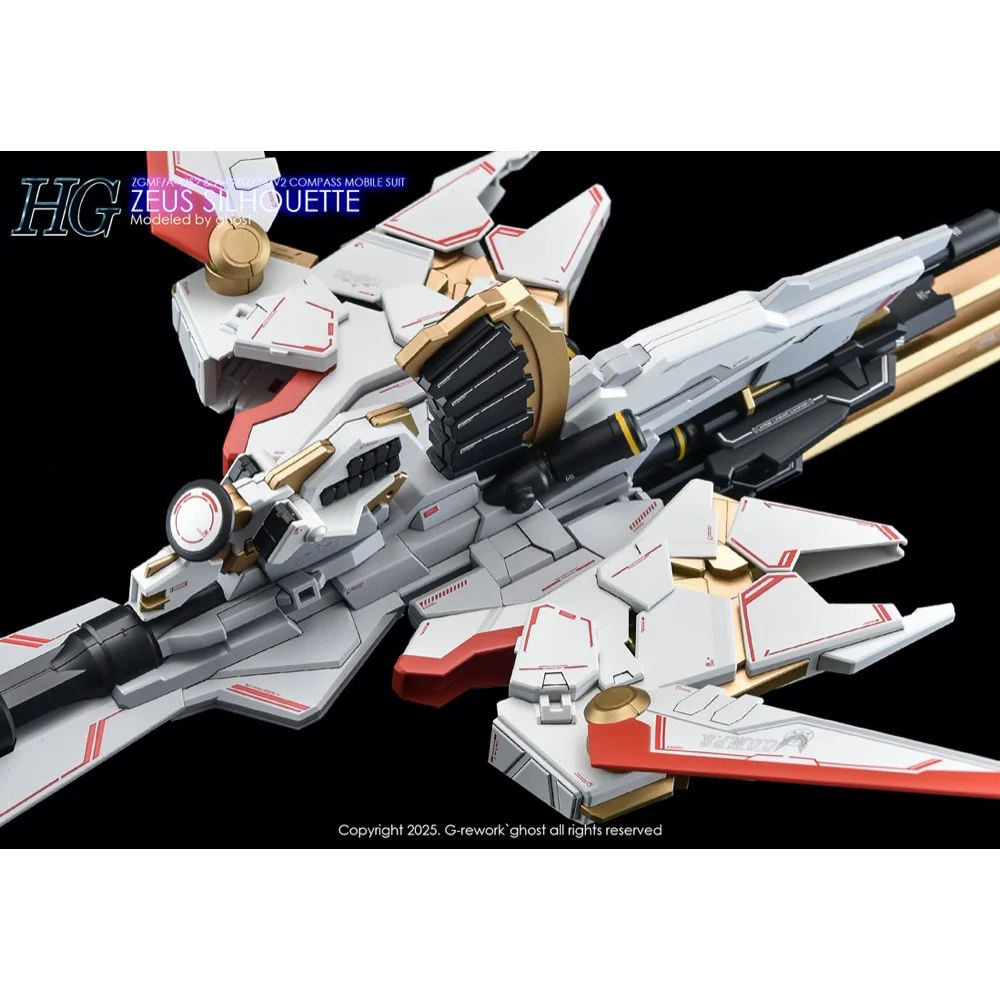 G-Rework CD-H258 Premium Decal for HG Zeus Silhouette - Image 9
