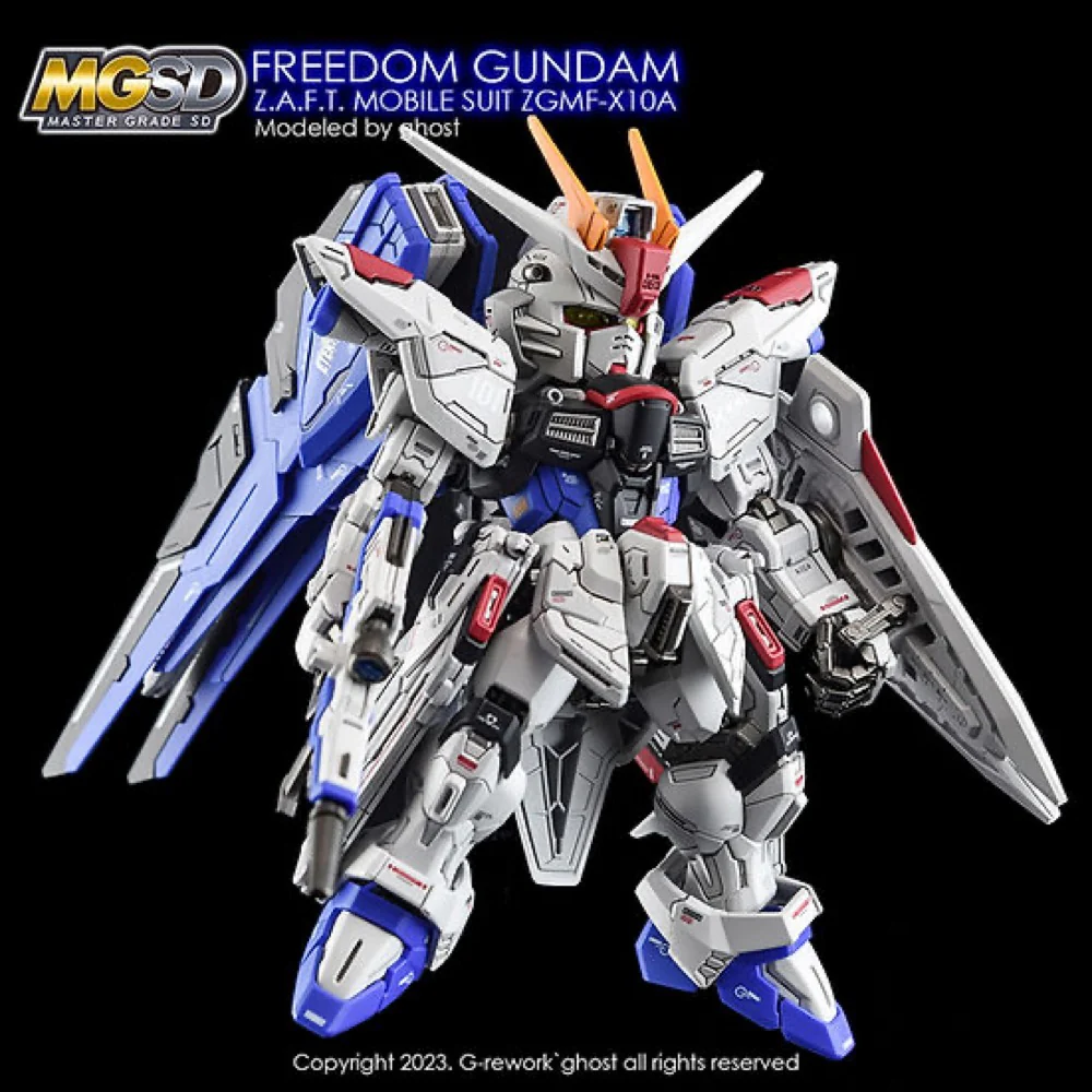 G-Rework CD-MS01 Premium Decal for MGSD Freedom Gundam - Image 13