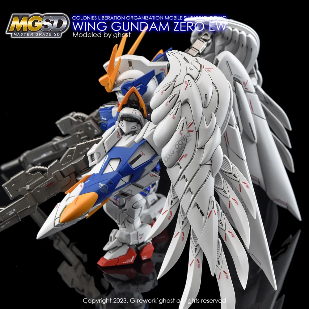 G-Rework CD-MS03 Premium Decal for MGSD Wing Gundam Zero - Image 13