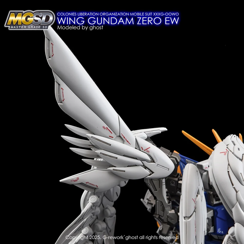 G-Rework CD-MS03 Premium Decal for MGSD Wing Gundam Zero - Image 15