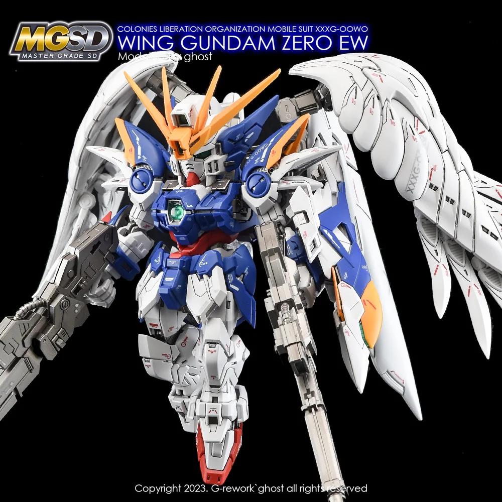 G-Rework CD-MS03 Premium Decal for MGSD Wing Gundam Zero - Image 4