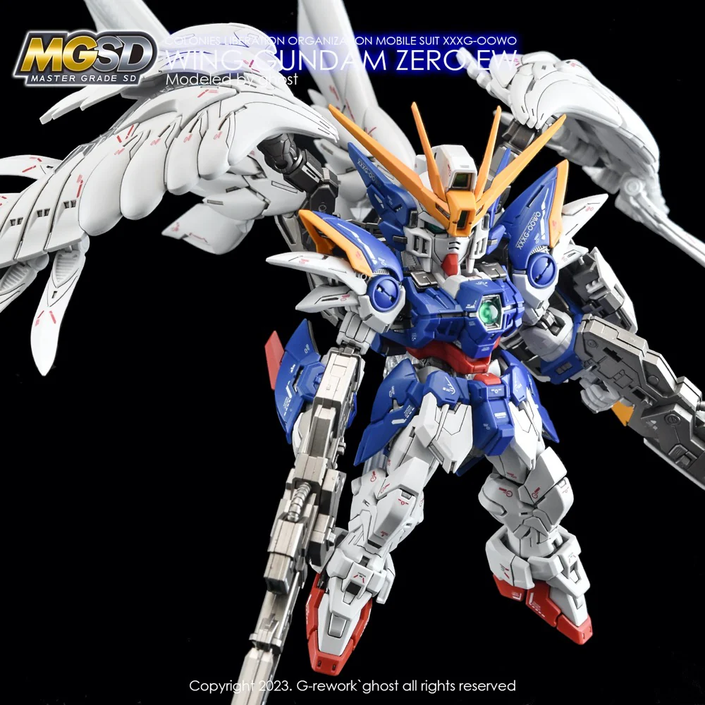 G-Rework CD-MS03 Premium Decal for MGSD Wing Gundam Zero - Image 7