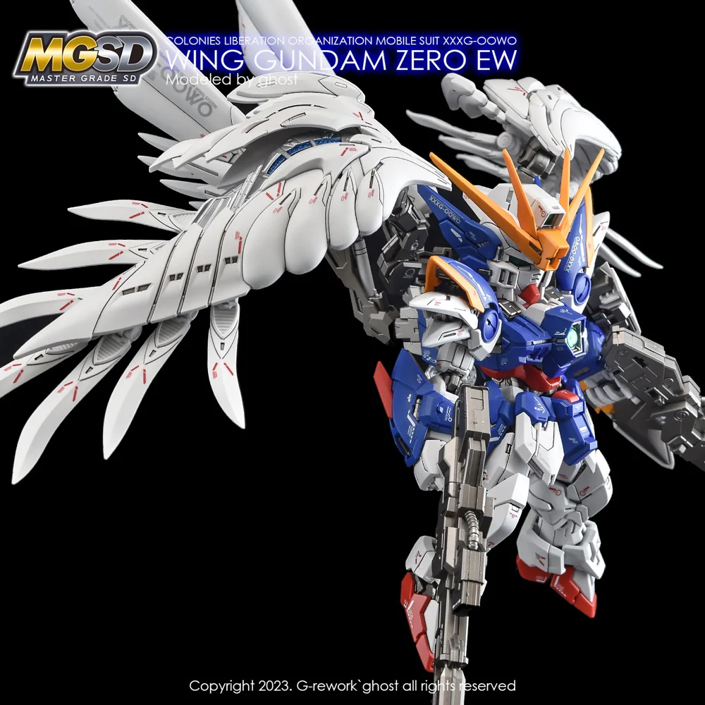 G-Rework CD-MS03 Premium Decal for MGSD Wing Gundam Zero - Image 8