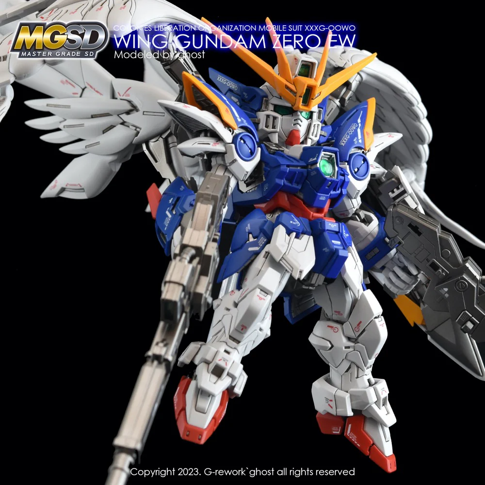 G-Rework CD-MS03 Premium Decal for MGSD Wing Gundam Zero - Image 9