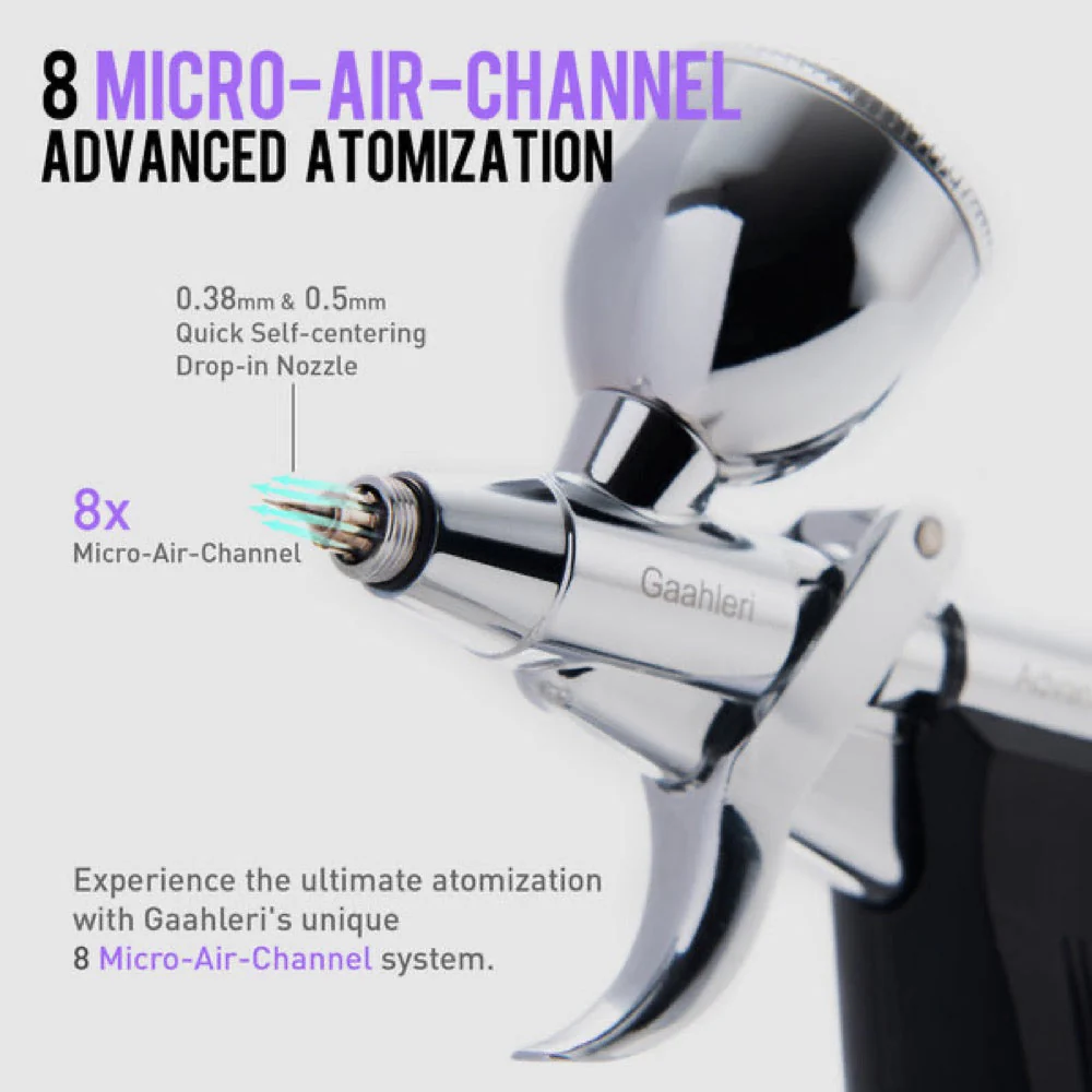 Gaahleri 40140 GHAD-68 Advanced Series Airbrush - Image 4