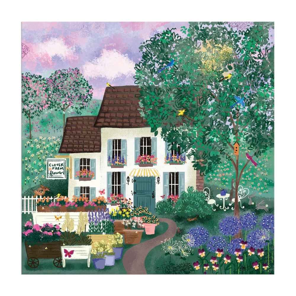 Galison Joy Laforme Garden Path 300pc Jigsaw Puzzle - Image 5