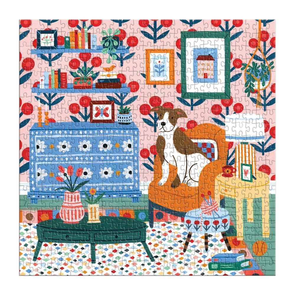 Galison Pattern and Petal 500pc Jigsaw Puzzle - Image 3