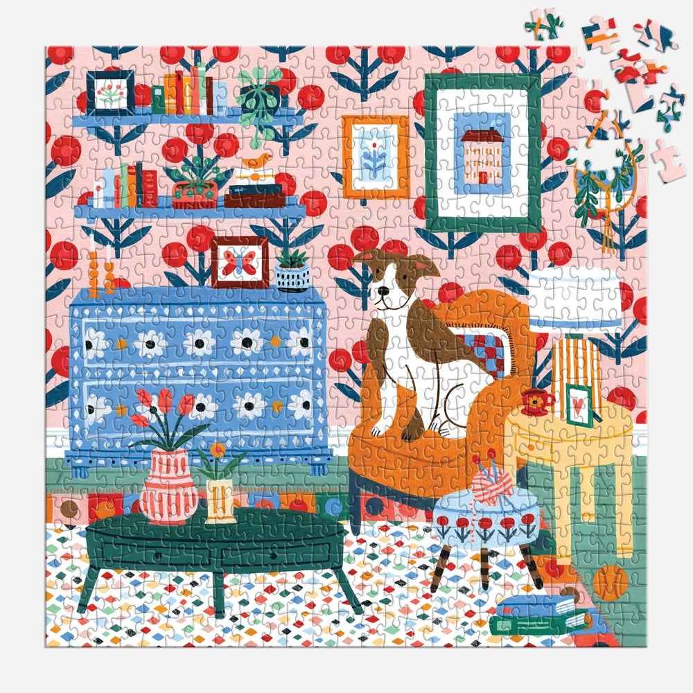 Galison Pattern and Petal 500pc Jigsaw Puzzle - Image 4
